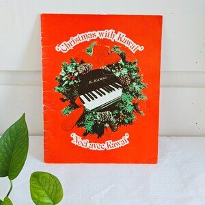 3/$25💕 Vintage 1980s Christmas With Kawaii Music Book – EUC – Paperback